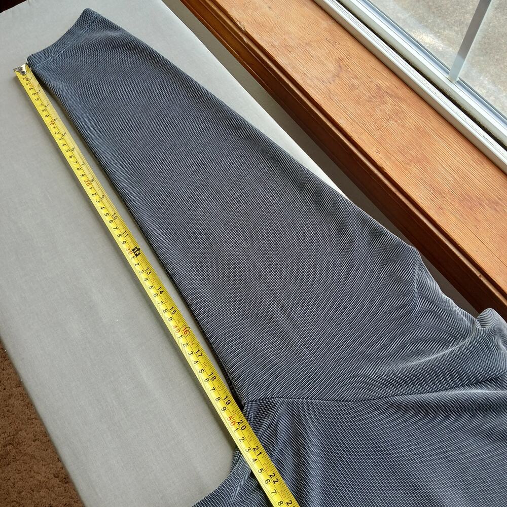 Tommy Bahama Paradiso Cove Long-Sleeve Polo XXL Big &Tall tencel blend dark grey - Picture 14 of 15